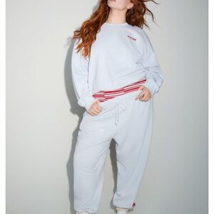 Victoria secret pink Light blue Sweater